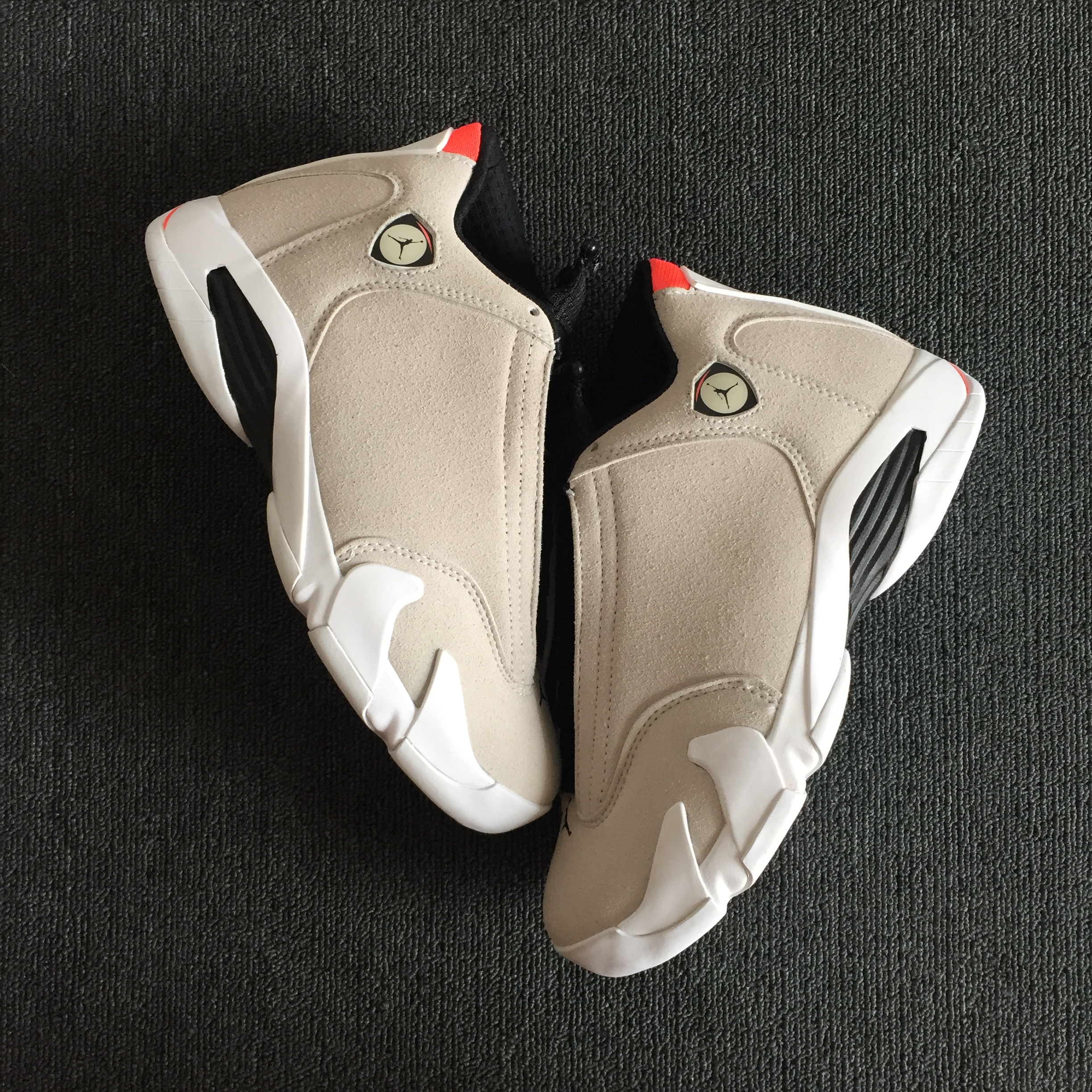 Air Jordan 14 Desert Sand Official Photos Shoes - Click Image to Close